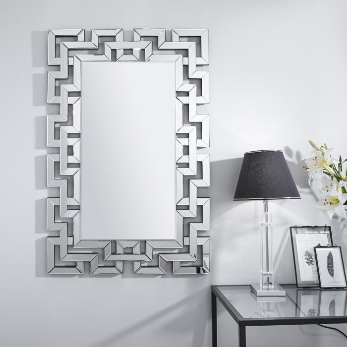 Fairmont Park Delk Rectangle Glass Wall Mirror & Reviews Wayfair.co.uk